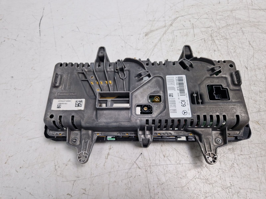 [MTD-498265] Velocímetro cuadro de instrumentos Mercedes Clase C W205 2.0 M264.920 A2059007847