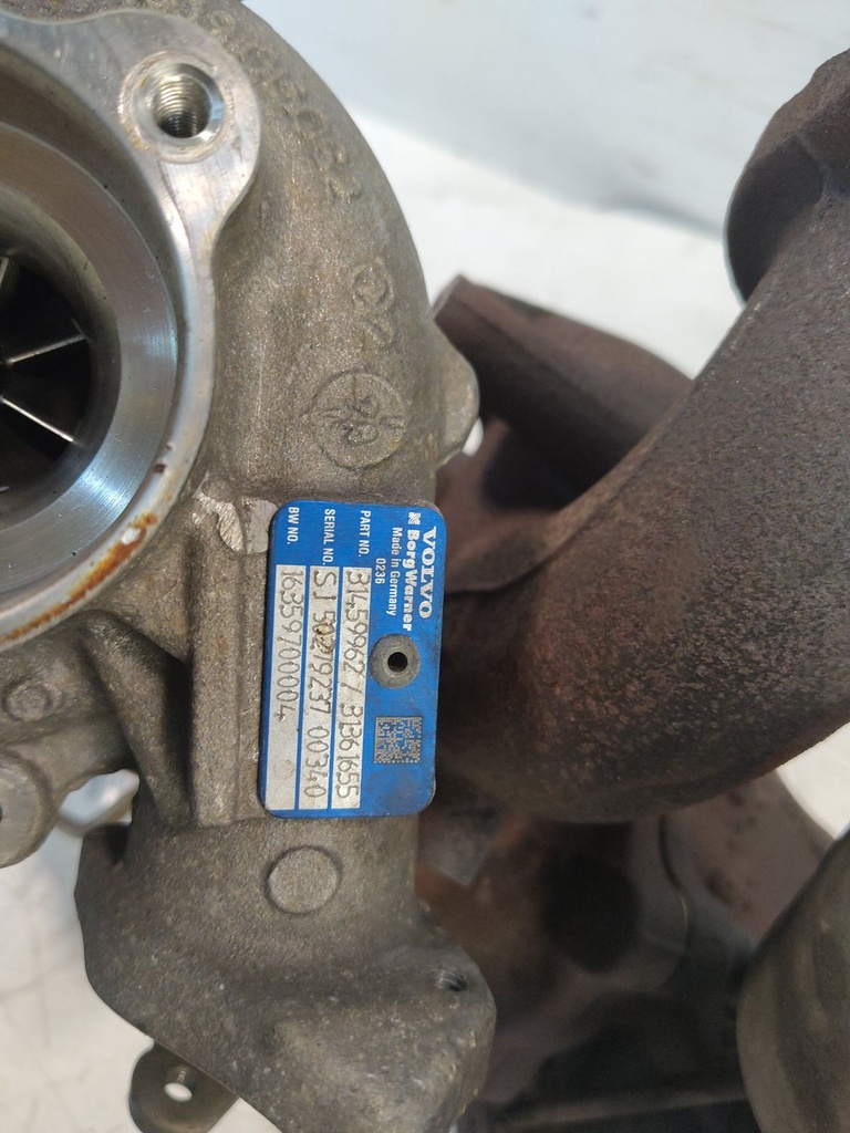 [MTD-523930] Turbocompresor Volvo V90 2.0 D4204T14 140kW 190CV OE 31459962