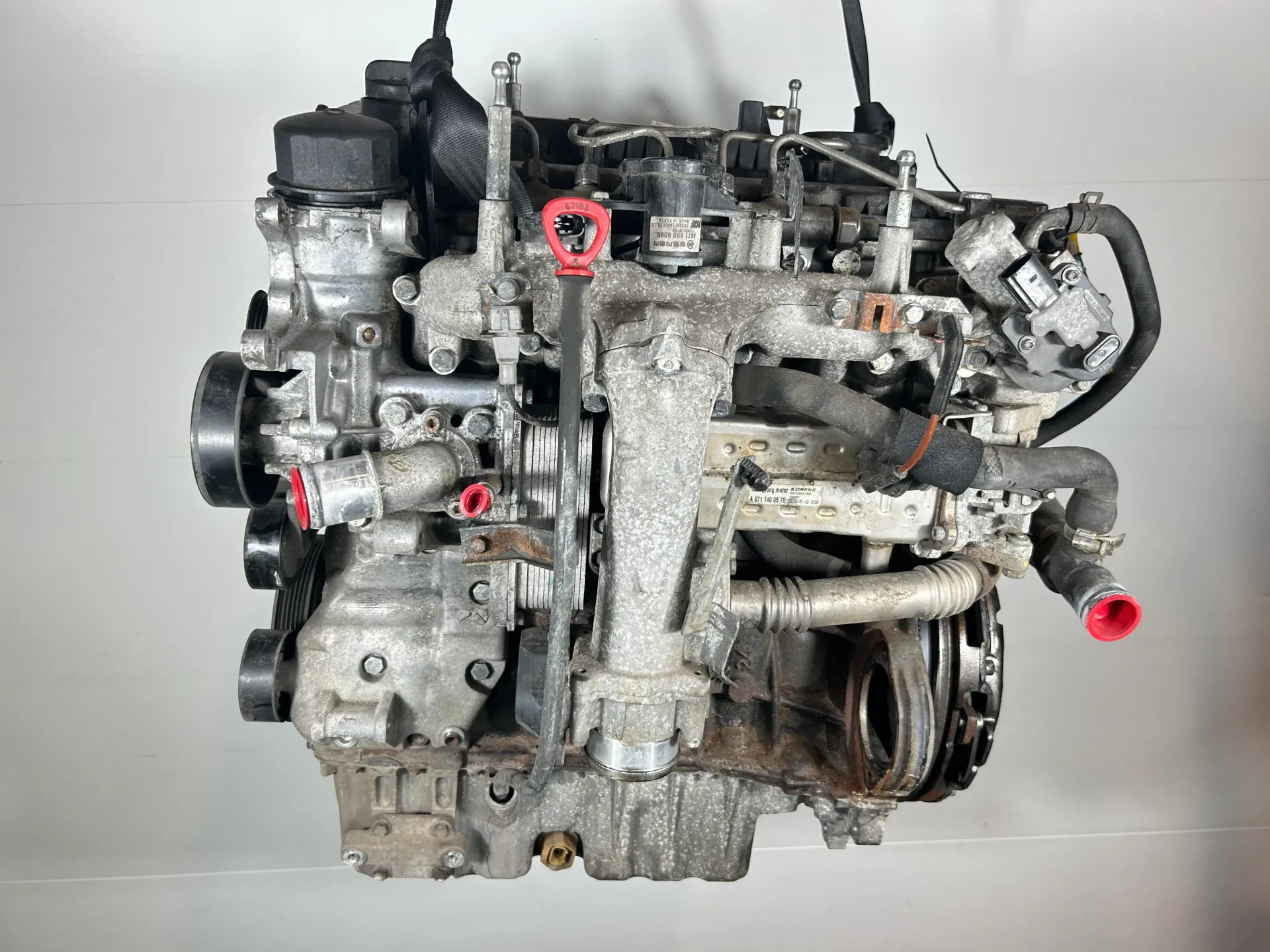 [1000126] Motor Ssangyong Korando 2,0D D20DT 671.950