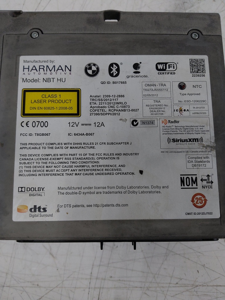 [MTD-528811] Unidad de navegación BMW Serie 4 F32