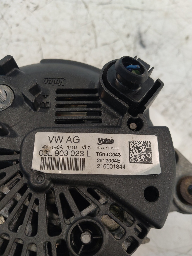 [MTD-528731] Alternador VW Golf 2.0 GTD (CUNA)