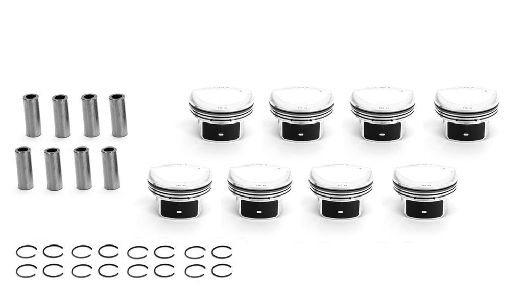 [MTD-292124] 8x Pistón Jaguar Land Rover XK Coupe X150 5.0 508PN