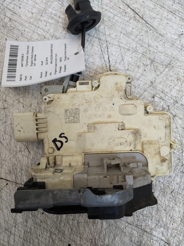 [MTD-528567] Cerradura de puerta Audi Q3 2.0 TDI