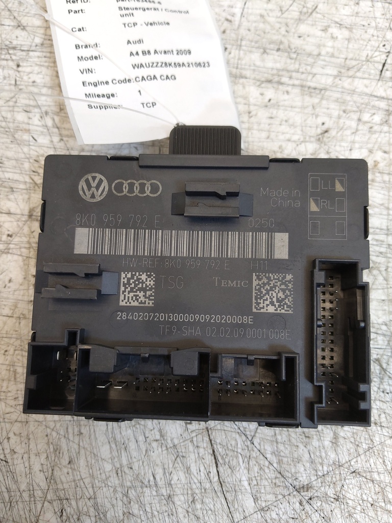 [MTD-528549] Módulo de control Audi A4 B8 Avant