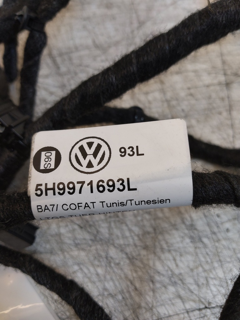 [MTD-528517] Mazo de cables puerta trasera izquierda VW Golf VIII 1.5 TSI