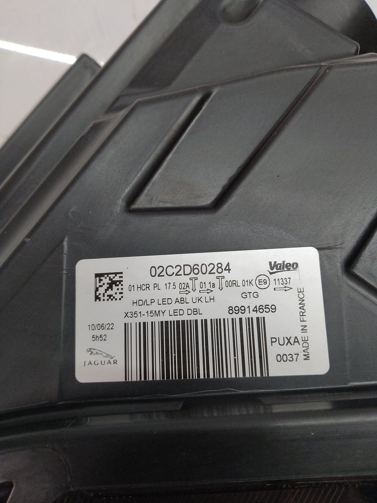 [MTD-502170] Faro delantero izquierdo Jaguar XJ X351 3.0 D 306DTA GEN2 C2D60284