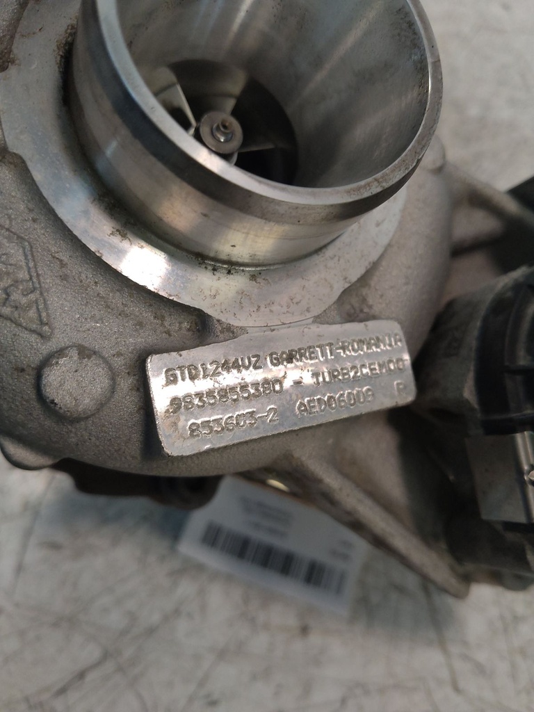 [MTD-513980] Turbocompresor Toyota Proace 1.5 D-4D YHZ DV5RC 9835855380