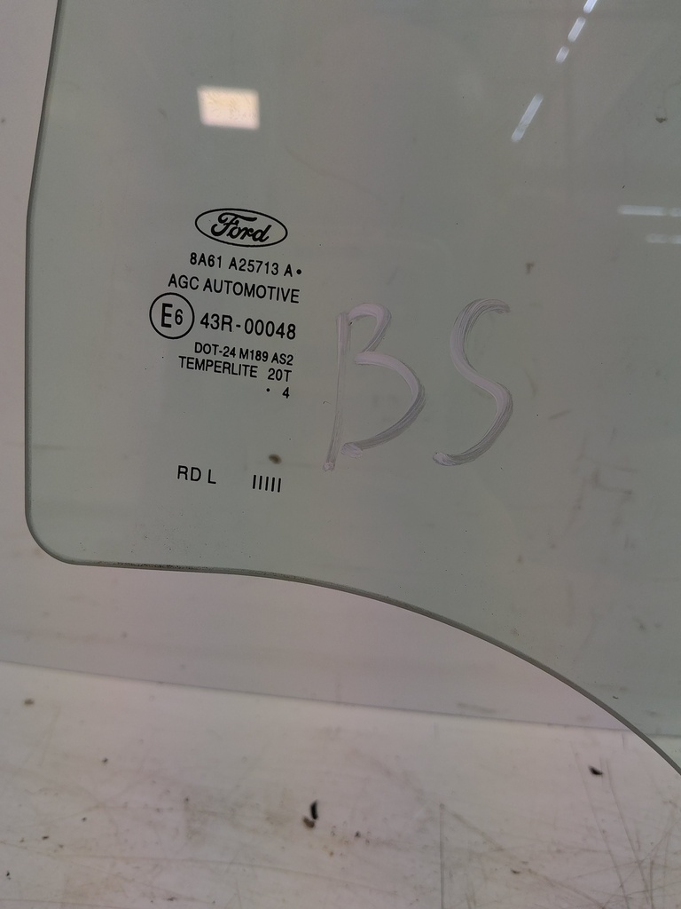 [MTD-528425] Cristal de puerta trasera izquierda Ford Fiesta VI