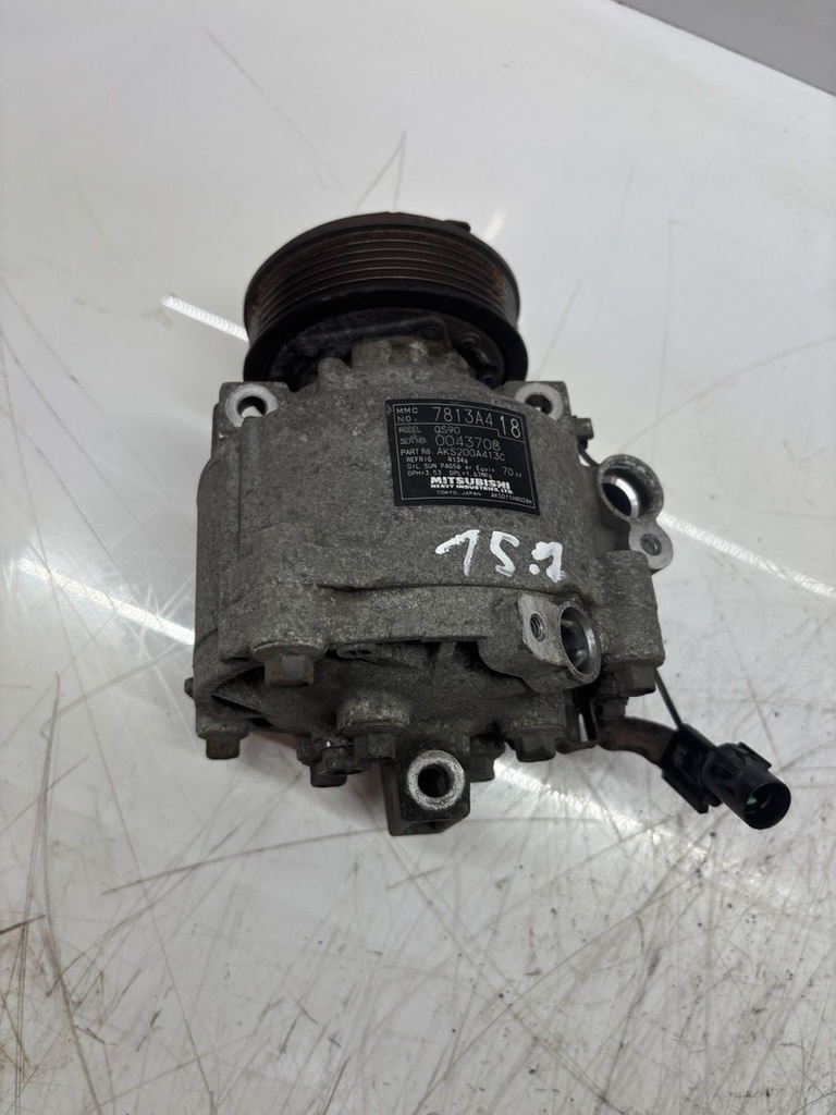 [MTD-493285] Compresor de aire acondicionado Mitsubishi Outlander II 2.0 gasolina 4B11 7813A418