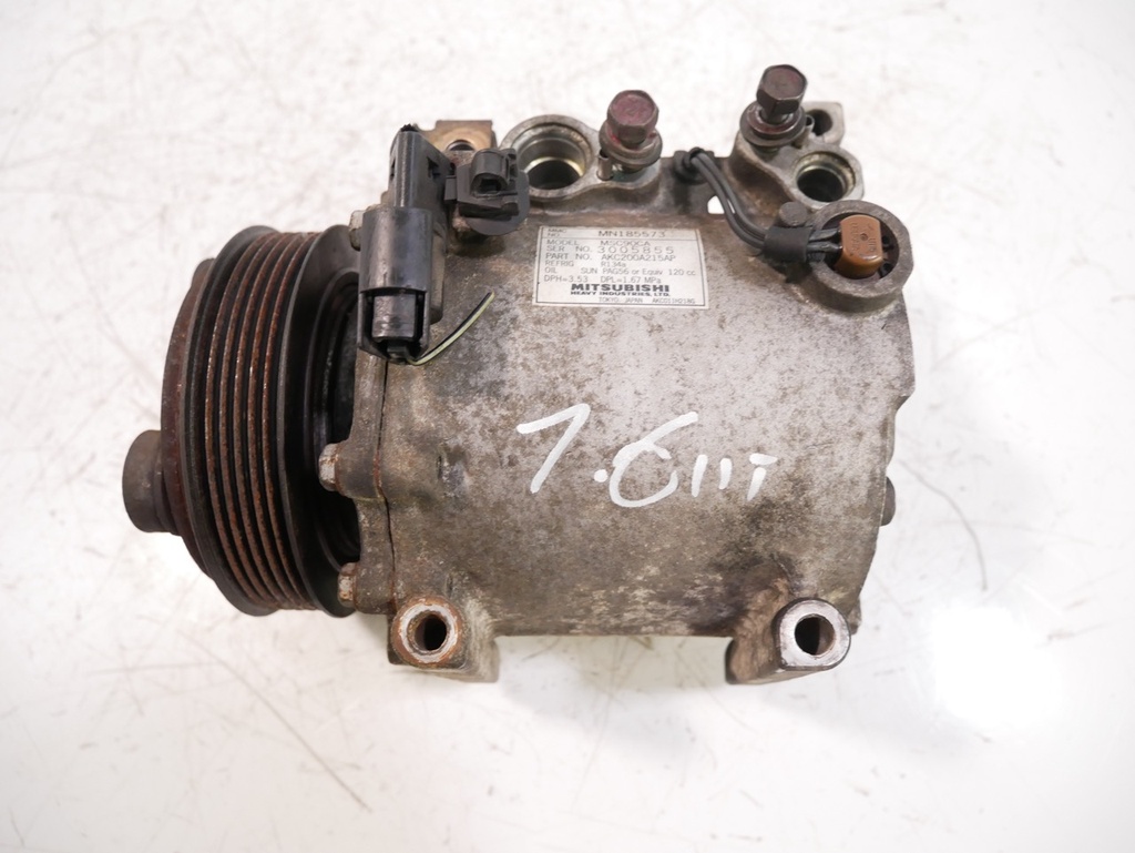 [MTD-432558] Compresor de aire acondicionado Mitsubishi Lancer CT9A 2.0 Turbo 4G63
