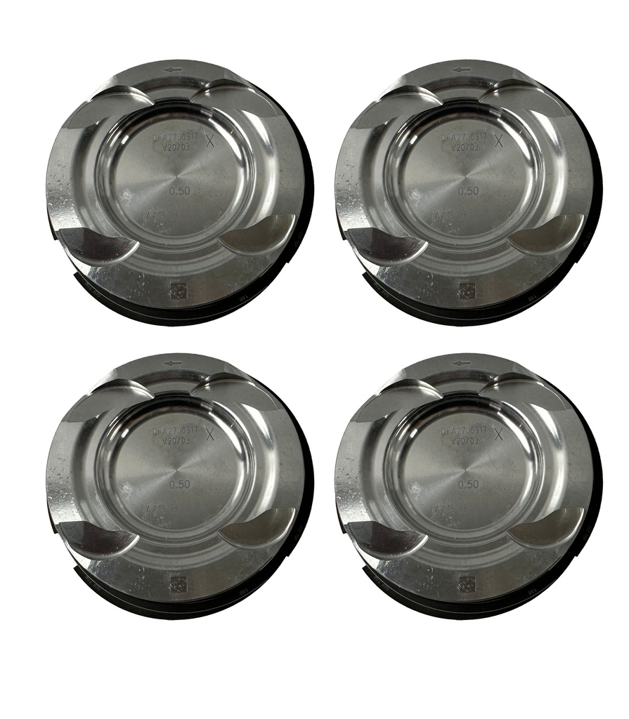 [MTD-479676] 4 pistones sobremedida 0,5 mm Mercedes Clase C M274.920 M274 A2740300900