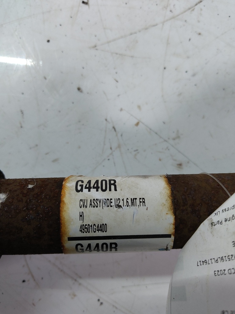 [MTD-511644] Eje de transmisión Kia Ceed CD 1.6 CRDi D4FE