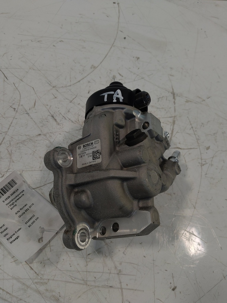 [MTD-522367] Bomba de alta presión Alfa Romeo Giulia 952 2.2 D 55268532