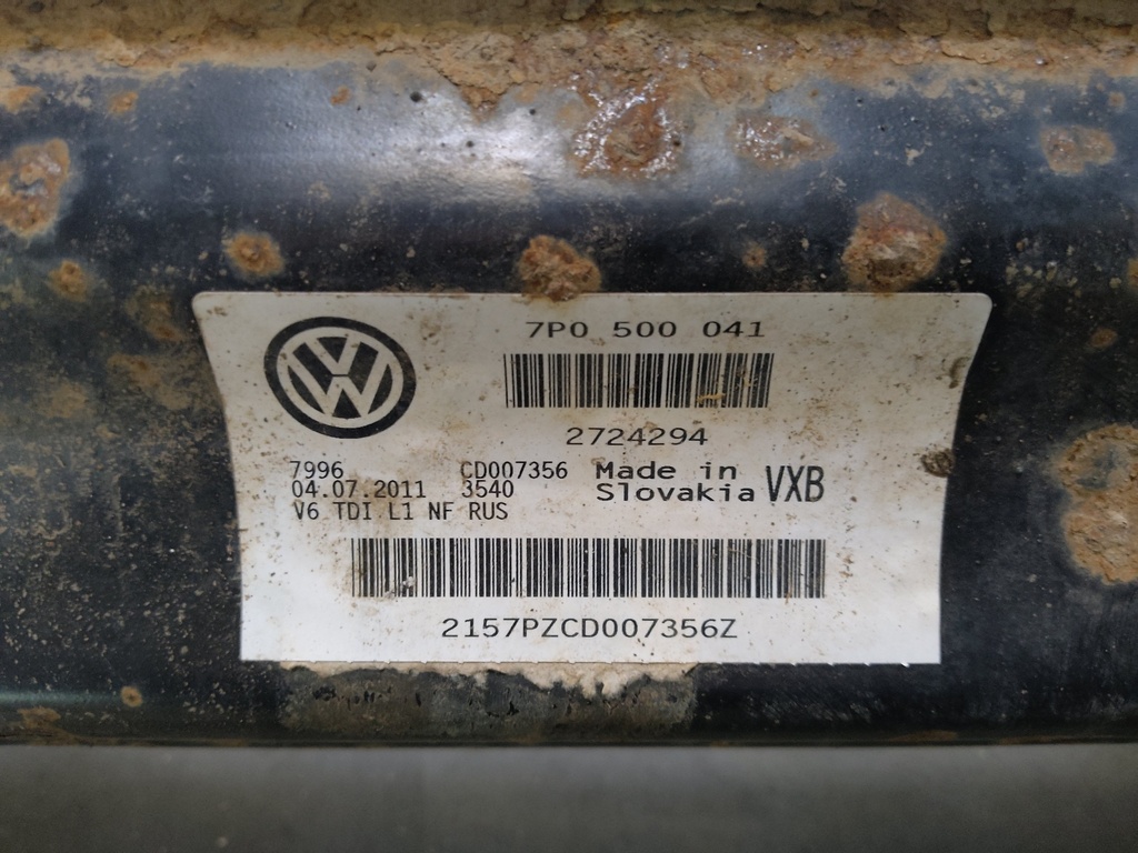 [MTD-527943] Soporte de eje VW Touareg 3.0 V6 TDI