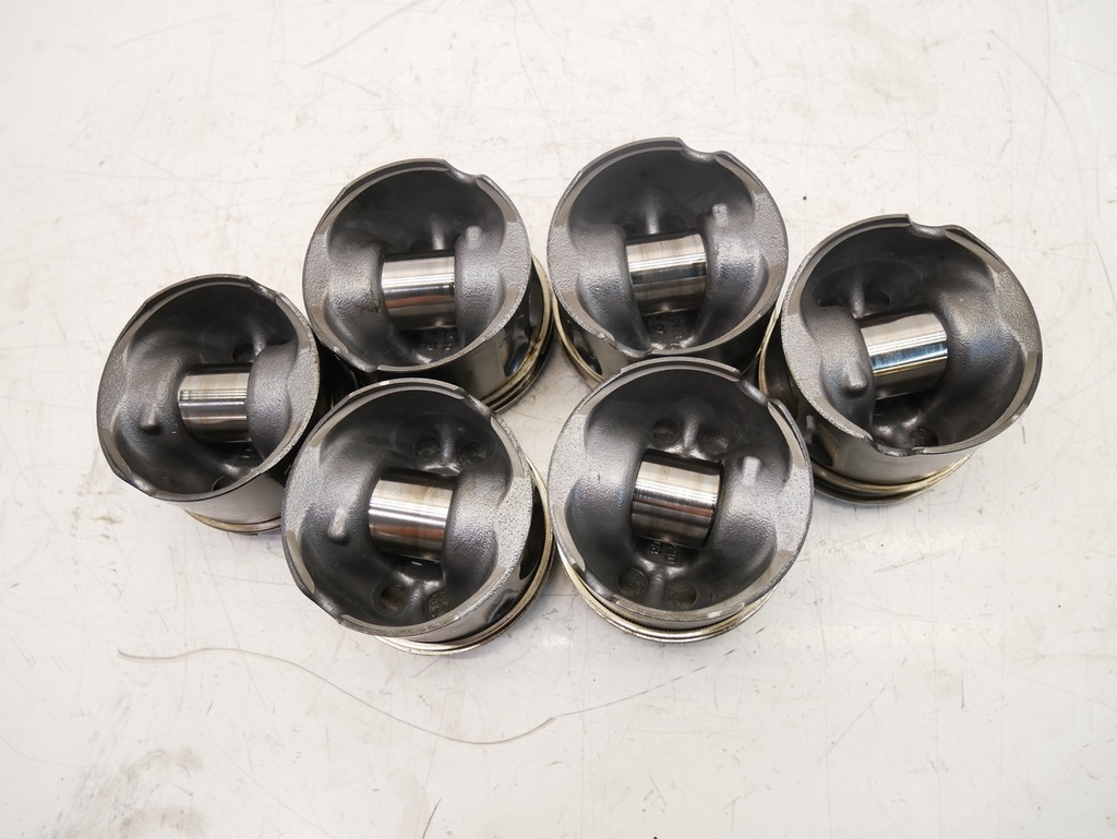 [MTD-479533] 6x Pistones Land Rover Jaguar Discovery XF 3.0 D 306DTA 306DT Gen2 H268X