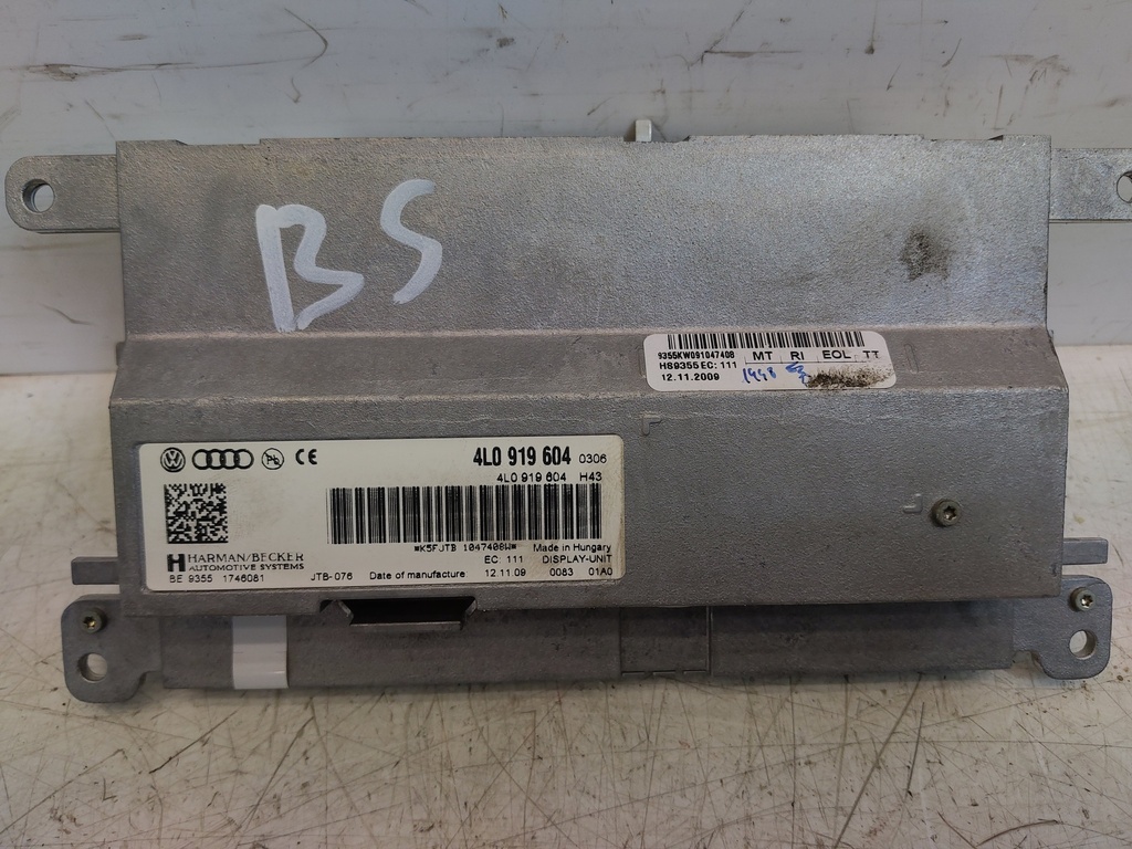 [MTD-527789] Pantalla multifunción Audi A4 B8 S4