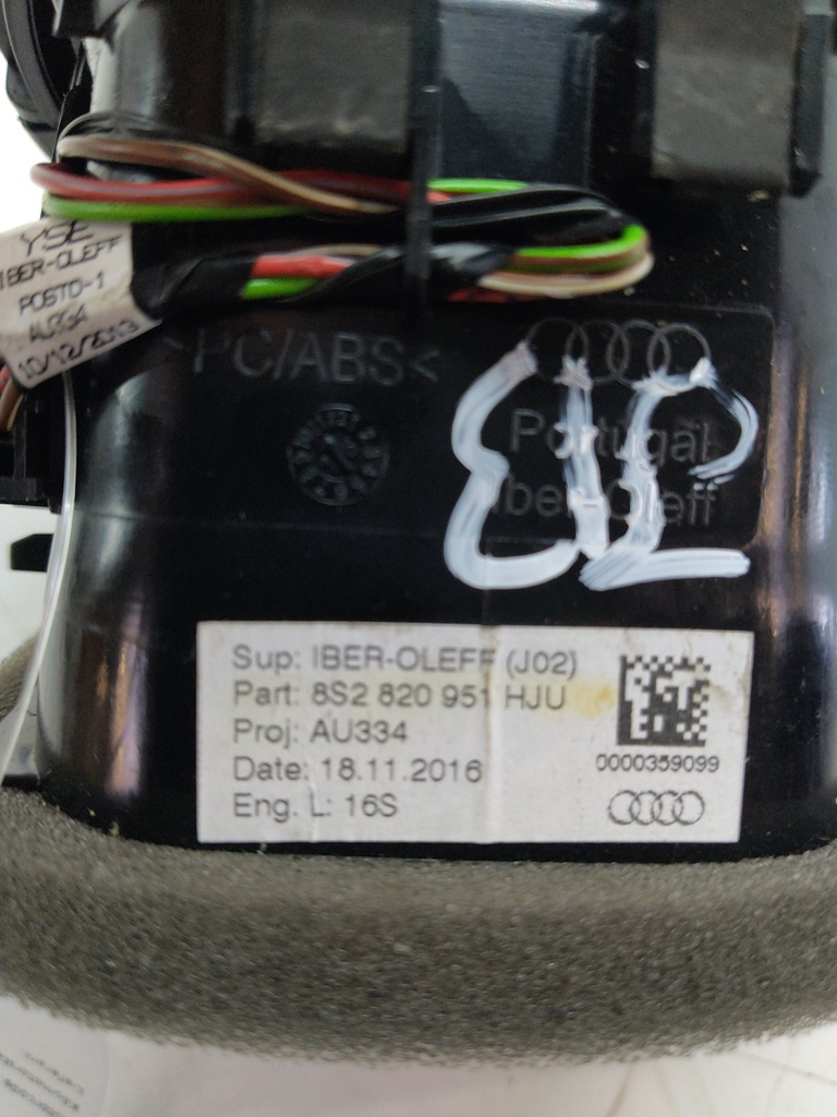 [MTD-527730] Difusor de ventilación Audi TT FV3