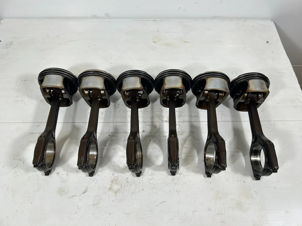 [1000357] 6x Pistones con biela BMW X5 E70 3,0 N52B30A