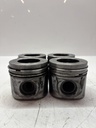 4x Pistones Para Nissan Opel Renault 2.0 CDTi M9R780 M9R LDN 93161612