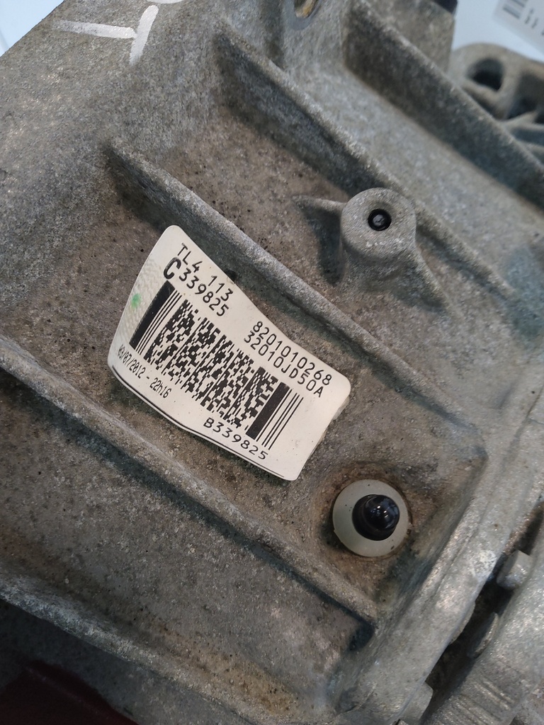 [MTD-514000] Caja de cambios manual Nissan Qashqai 1.5 dCi K9K282 32010JD50A