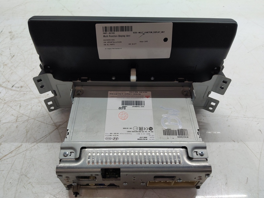 [MTD-521868] Pantalla multifunción Kia XCeed 1.6 CRDi D4FE 2019-