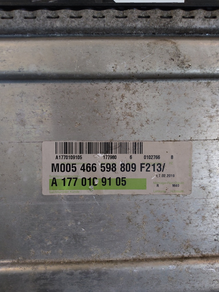 [MTD-521945] Intercooler Mercedes Clase E W213 4.0 4MATIC M177 M177.980 A1770109105
