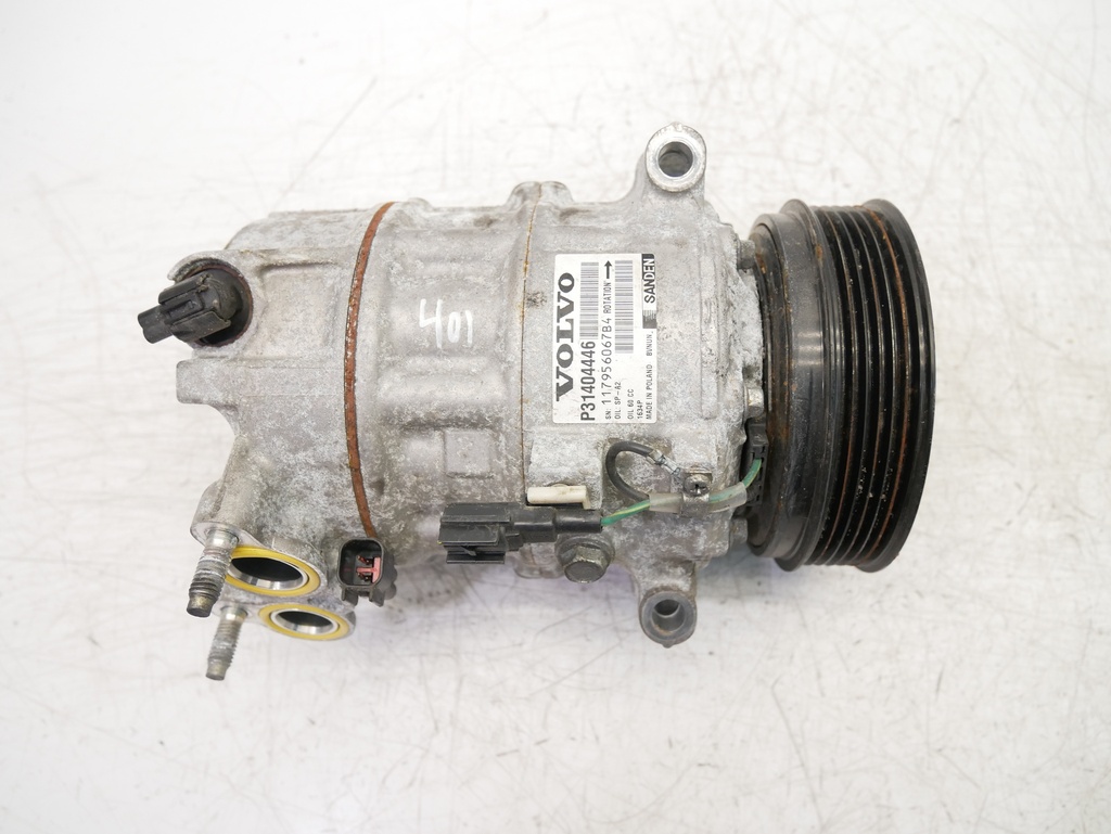 [MTD-406028] Compresor de aire acondicionado Volvo S60 MK2 2.0 T4 gasolina B4204T19 31404446