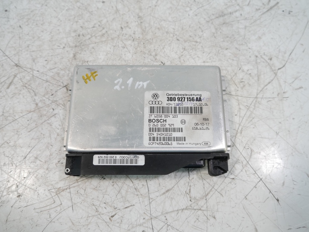[MTD-493773] Unidad de control VW Phaeton 6.0 W12 4motion BRN 3D0927156AA