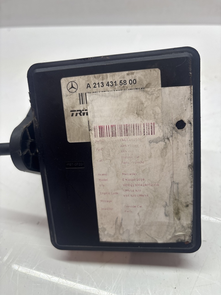 [MTD-499000] Bloque hidráulico ABS Mercedes Clase E W213 2.0 CDI OM654.920 A2134315800