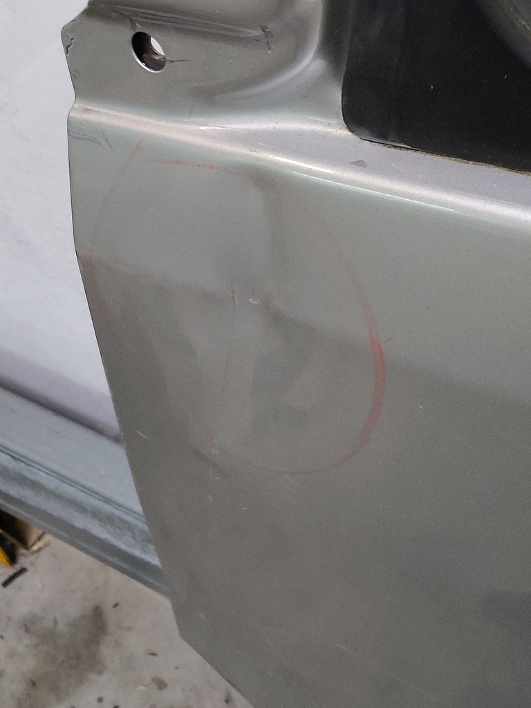 [MTD-505885] Puerta delantera izquierda plata 9744 Mercedes Sprinter 314 CDI 651.955 A9067200005