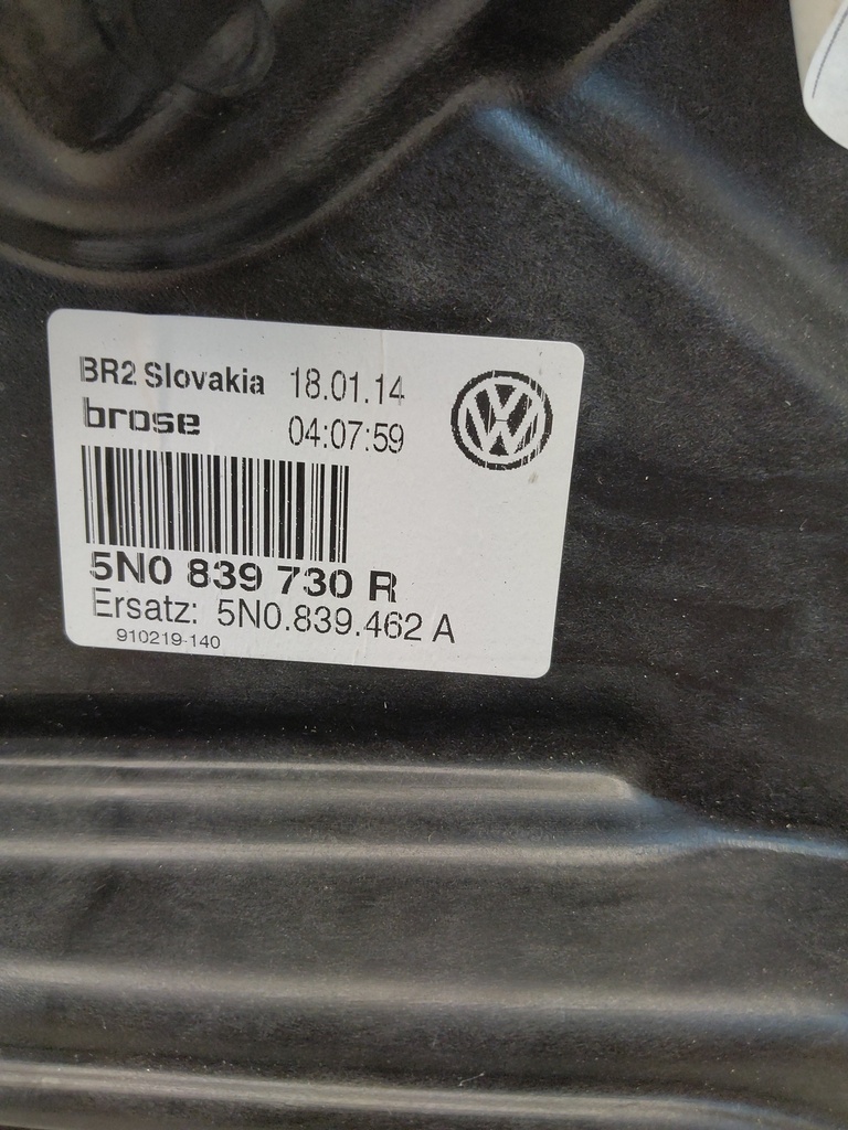 [MTD-527444] Elevalunas izquierdo Volkswagen Tiguan 5N