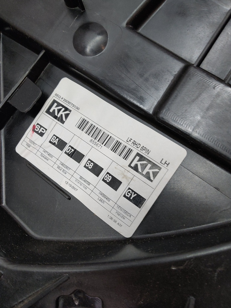 [MTD-508518] Motor del elevalunas delantero izquierdo Jeep Cherokee KK 2.8 CRD 4x4 ENS