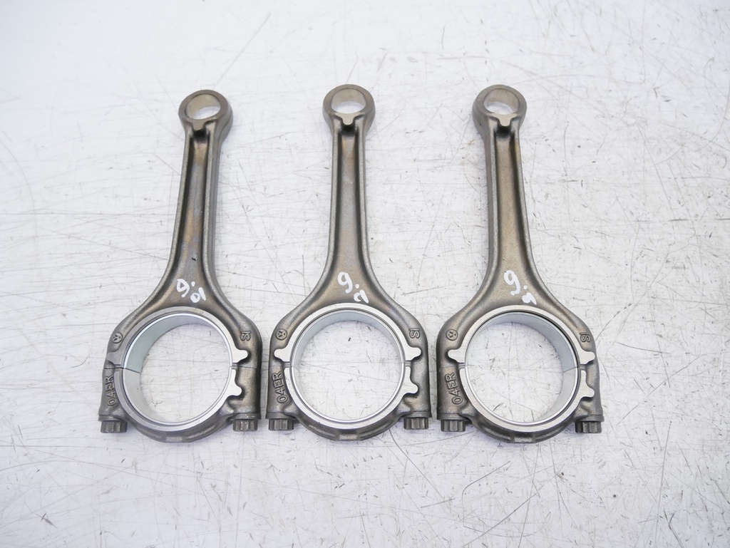 [MTD-408767] 3x Biela para Audi A1, Seat Ibiza, VW Golf 1.0 TSI DKRF/DKR/DKRA 04E198401S