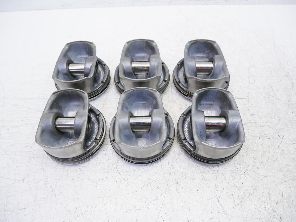 [MTD-408140] Juego de 6 pistones BMW Serie 3 E90 E91 E92 E93 330i 3.0 gasolina N52B30A