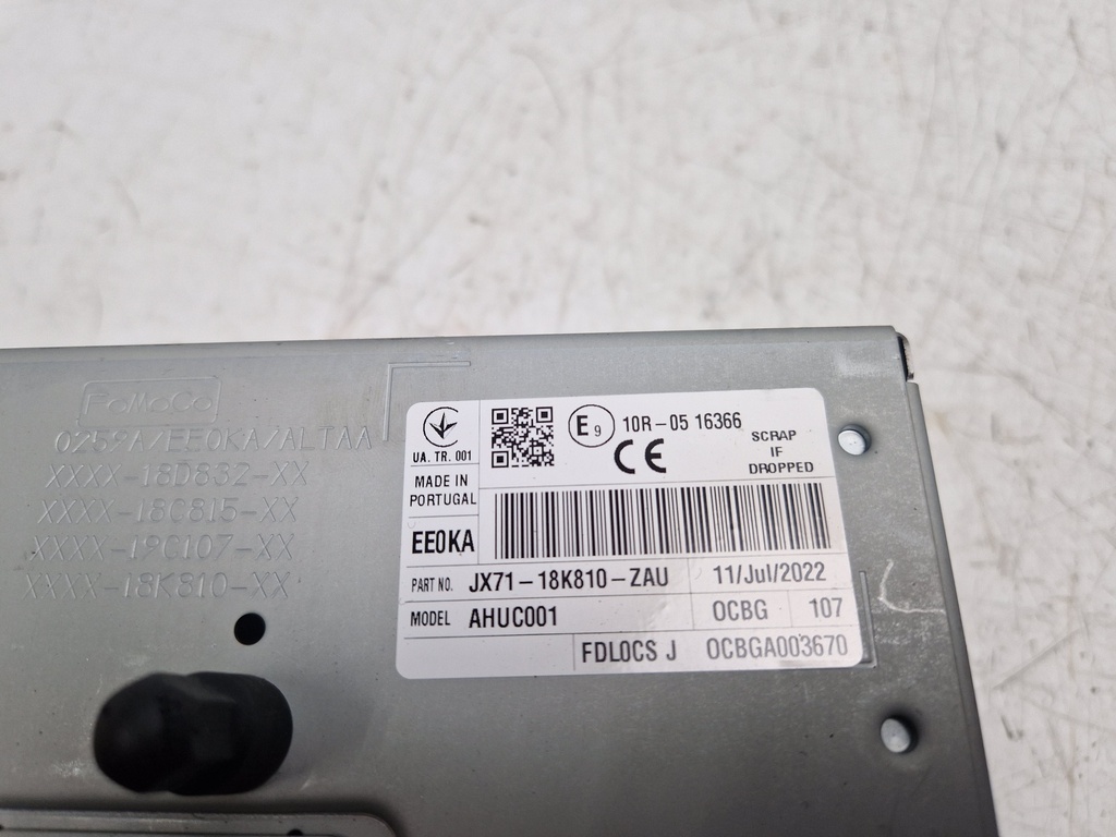 [MTD-498282] Radio - Ford Focus MK4 Turnier HP 2.3 EcoBoost ST Gasolina N3DA JX71-18K810-ZAU