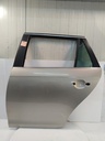 Puerta trasera izquierda plateada P7W VW Golf VI AJ5 2.0 TDI CFHC CFH 1K9833311B