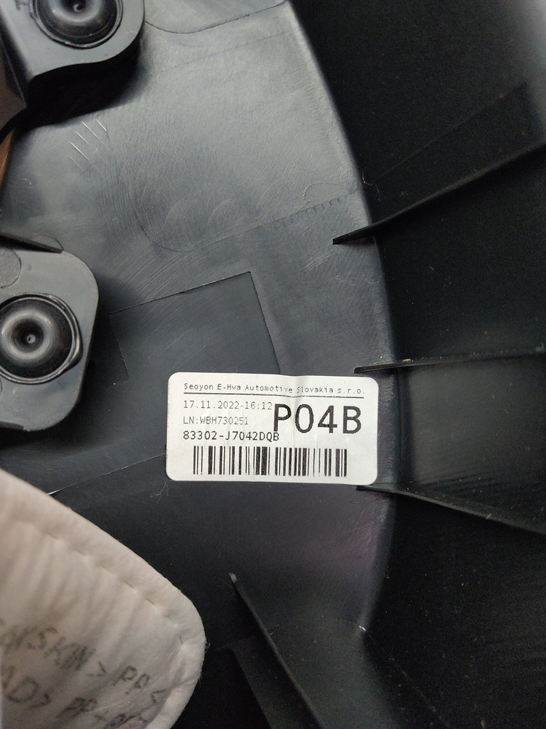 [MTD-511706] Panel de puerta Kia Ceed CD 1.6 CRDi Diesel D4FE 83302-J7042