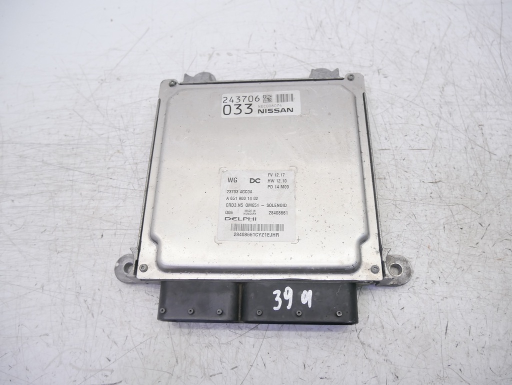 [MTD-408379] Unidad de control para Infiniti Q50 2.2 D OM 651.970/651.930, A6519001402