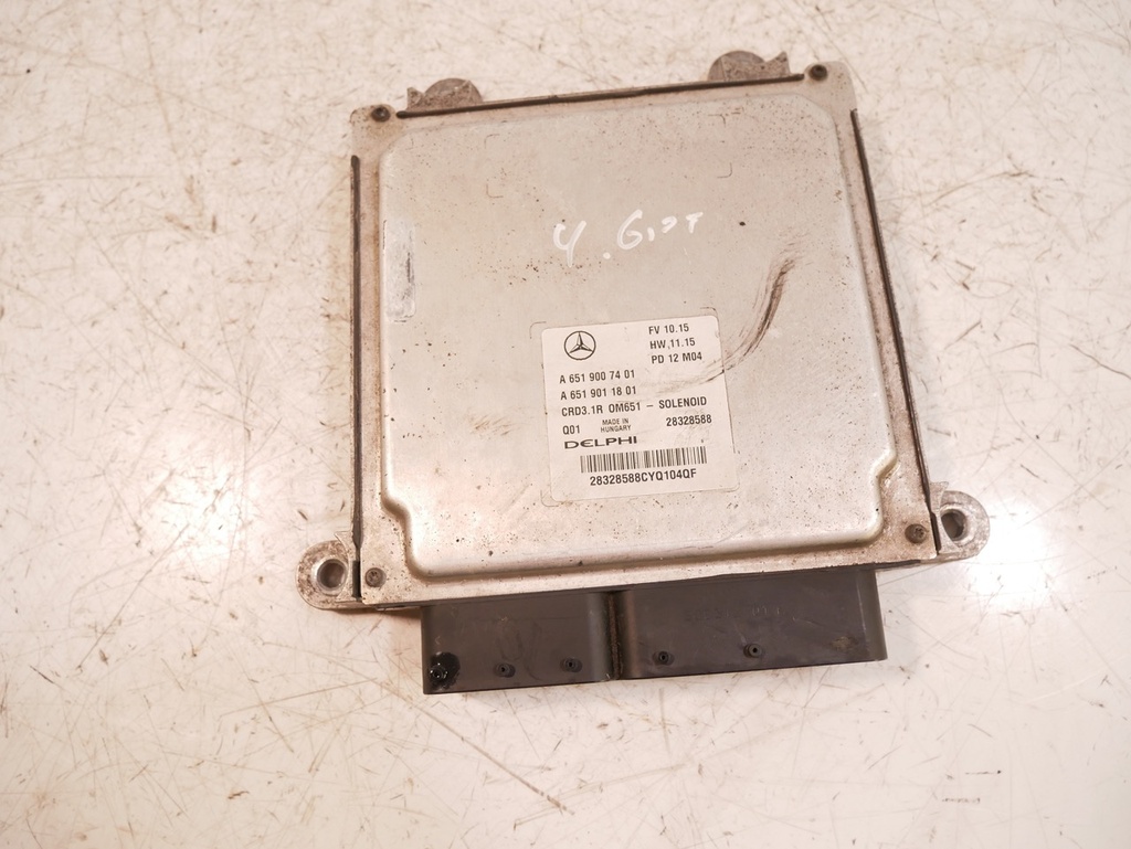 [MTD-437369] Unidad de control del motor para Mercedes Clase E 2.2 E 220 250 CDI OM651.911 651.911 A6519007401