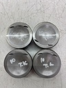4x Pistones para VW Jetta IV 2.5 Gasolina CBUA CBU 07K107065F