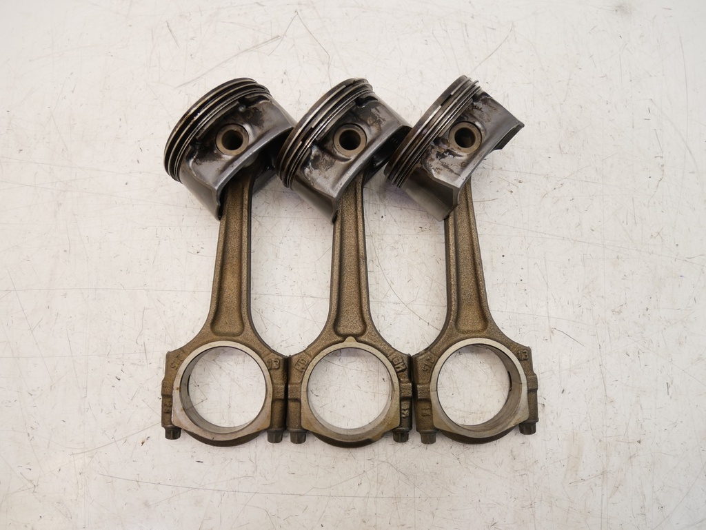 [MTD-482668] 3x Biela de pistón Opel Corsa D 1.0 gasolina A10XEP 215