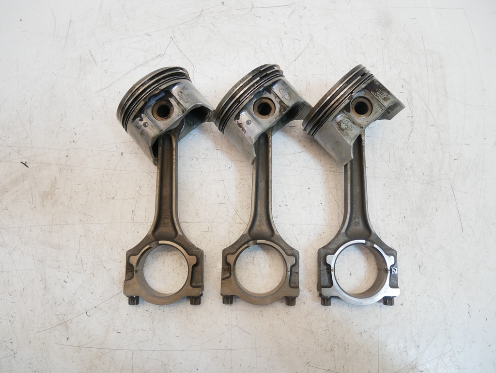 [MTD-483013] 3x Biela pistón Ford Fiesta MK6 1.4 gasolina SPJC
