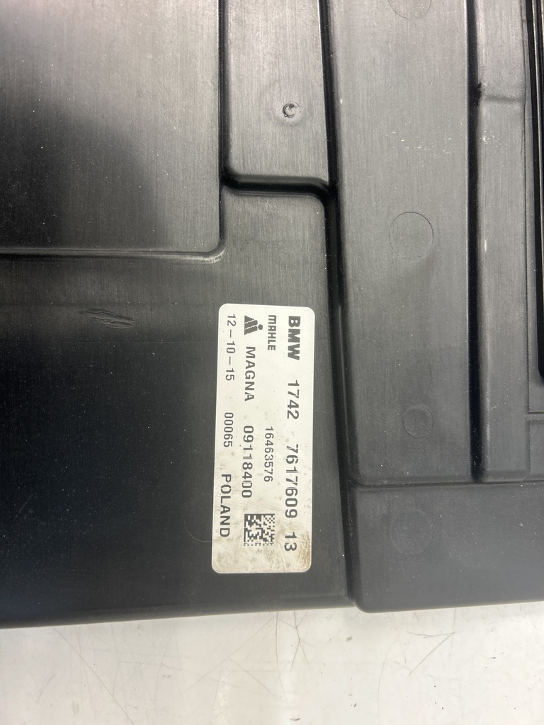 [MTD-509809] Ventilador Mini Cooper One F55 1.2 Gasolina B38A12A B38A12U0 B38 7617609