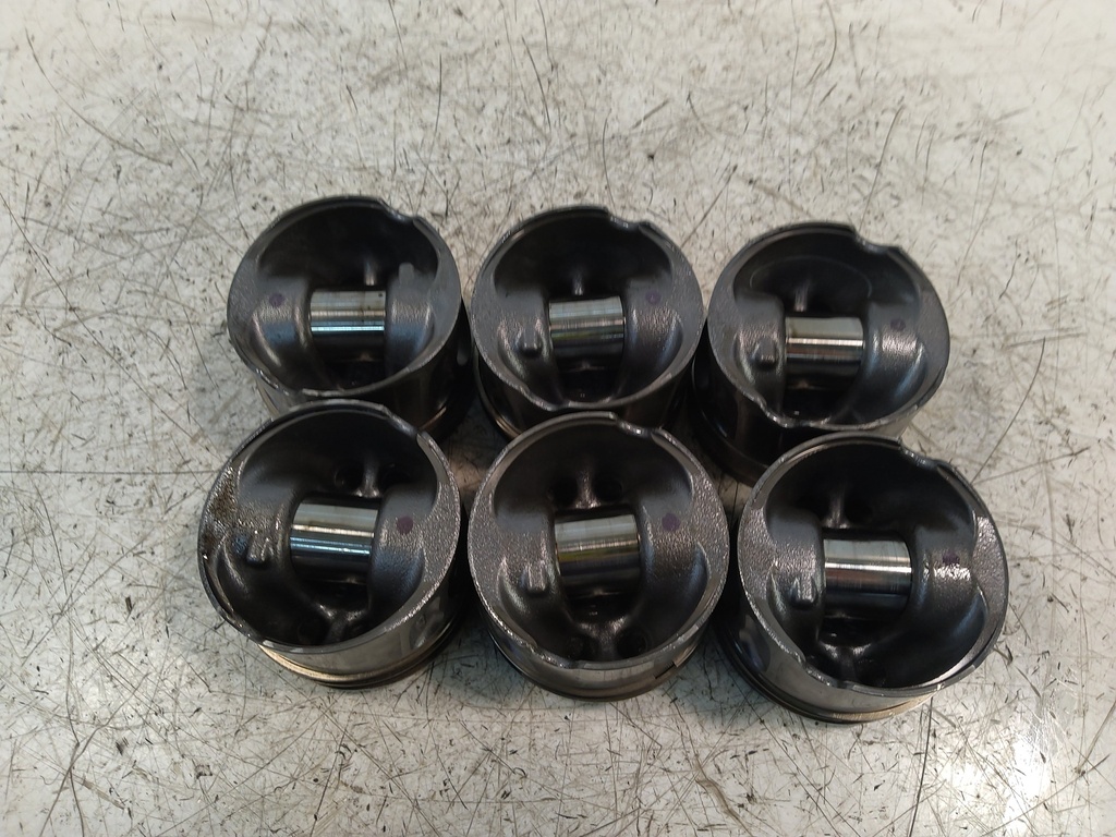 [MTD-513089] 6x Pistones Jaguar XF MK2 X250 3.0 D 306DTA GEN2