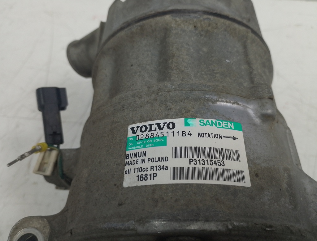 [MTD-514180] Compresor de aire acondicionado Volvo XC70 2.4 D D5244T17 D52 31315453
