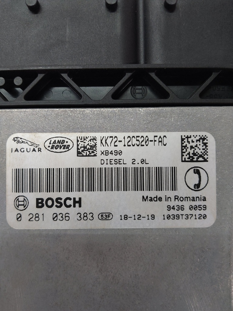 [MTD-517087] Unidad de control Land Rover Discovery Sport 2.0 D 204DTA AJ20D4 KK72-12C520-FAC
