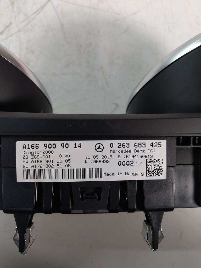 [MTD-520742] Velocímetro cuadro de instrumentos Mercedes Clase M W166 3.0 CDI BlueTEC A1669009014