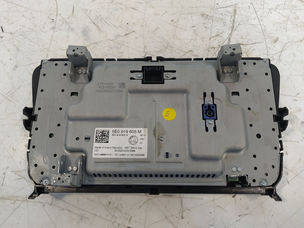 [MTD-522923] Pantalla multifunción Skoda Octavia III Combi 5E5 2020 1.6 TDI 5E0919605M