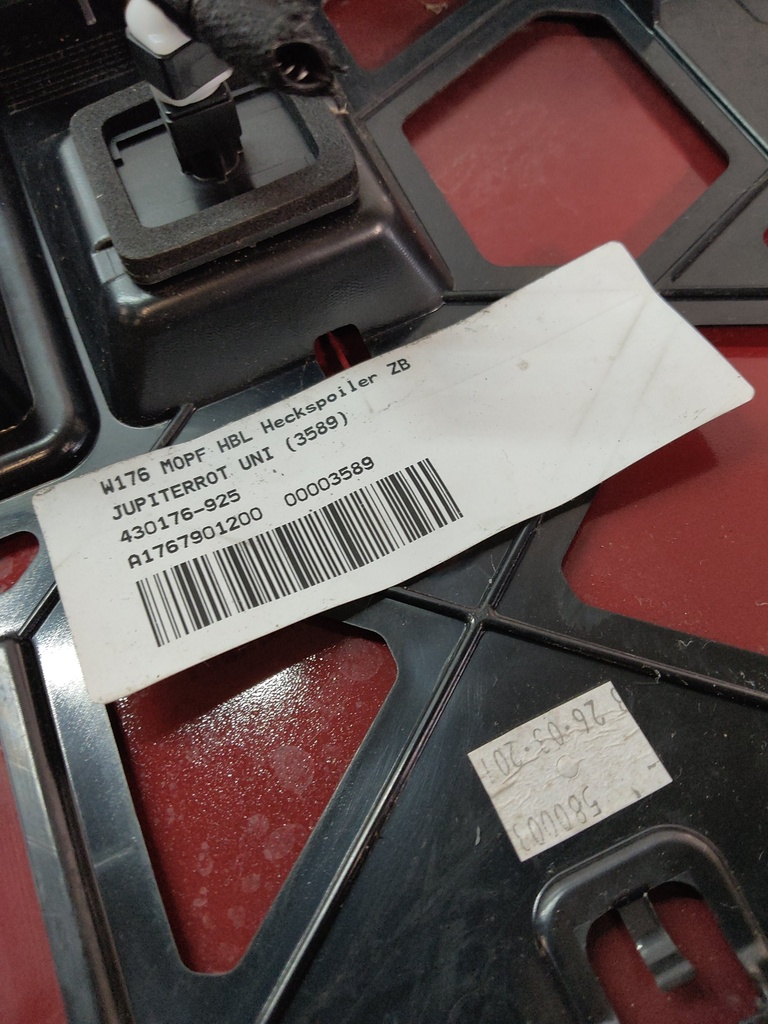 [MTD-521701] Spoiler Mercedes Clase A W176 1.6 M270.910 A1767901200