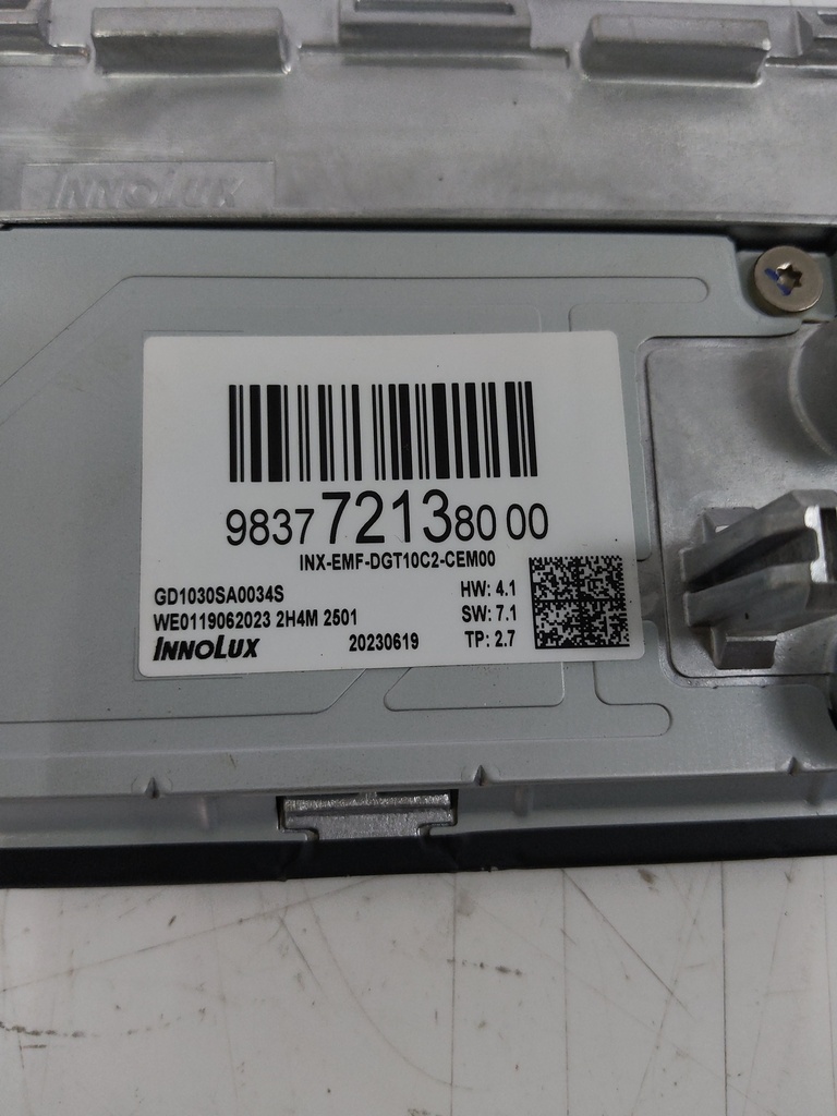 [MTD-525399] Pantalla multifunción Vauxhall Opel Astra MK VIII 1.5 TD 2023